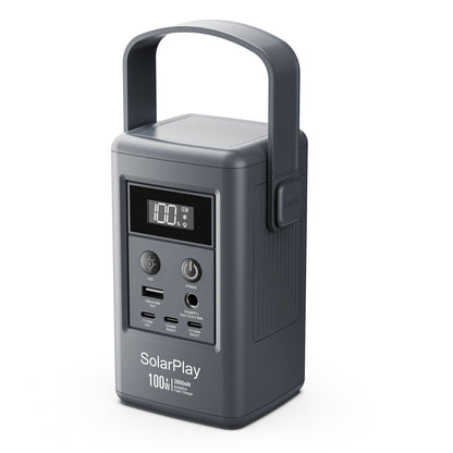 SolarPlay Q100 Portable Power Station-（100W/92.5Wh）