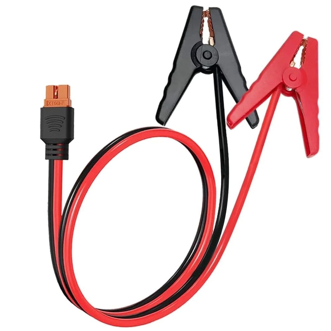 SolarPlay 12AWG XT60 to Alligator Clip Connector Cable
