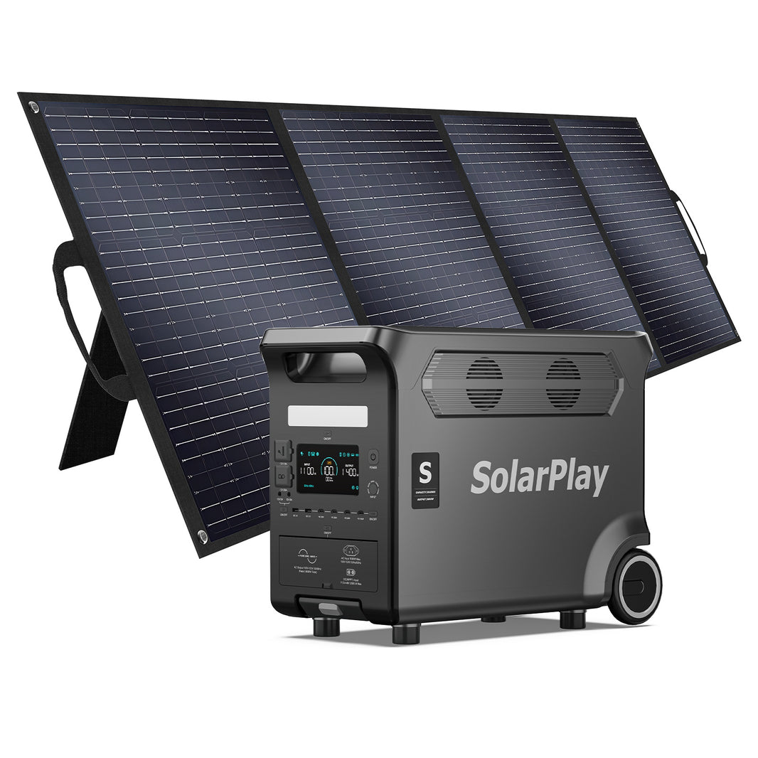 SolarPlay Q3600 Portable Power Station-(3600W/3840Wh)