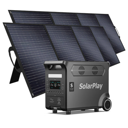 SolarPlay Q3600 Portable Power Station-(3600W/3840Wh)