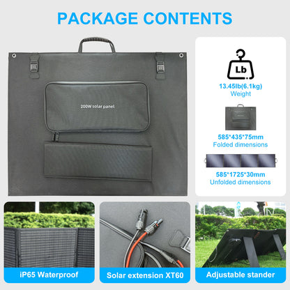 SolarPlay 200W Foldable Solar Panel MC-4 Output - S200